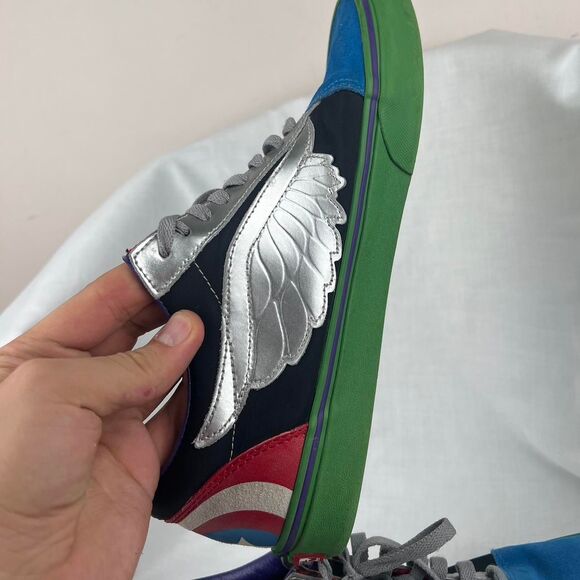 Vans Marvel Avengers Iron Man shoe men's size 11 - Picture 6 of 8